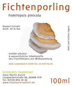 Fichtenporling - Fomitopsis-pinicola - 100ml Doppel-Extrakt