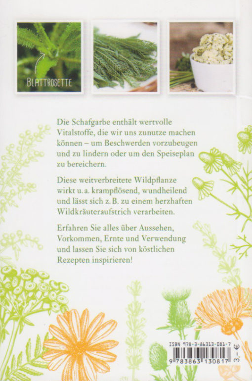 Cover Rückseite zu "Schafgarbe - Achillea millefolium" - von Martina Tolnai